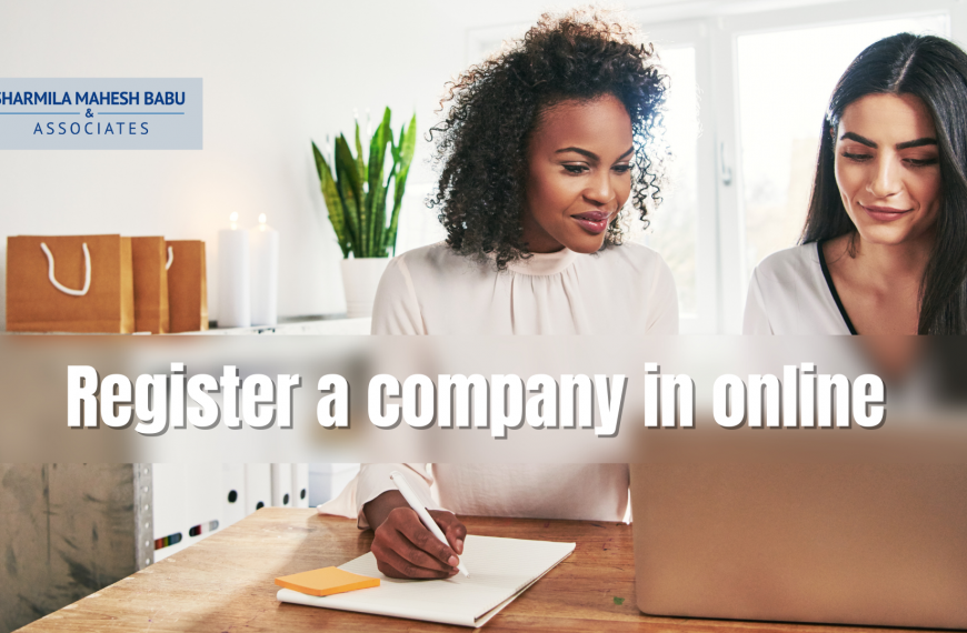 Register a Company in online